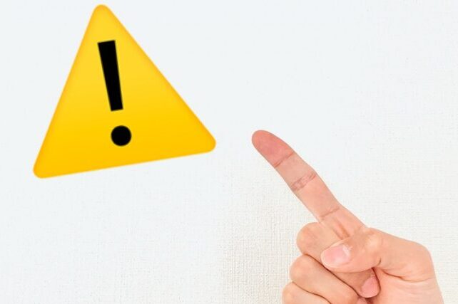 注意　チェック