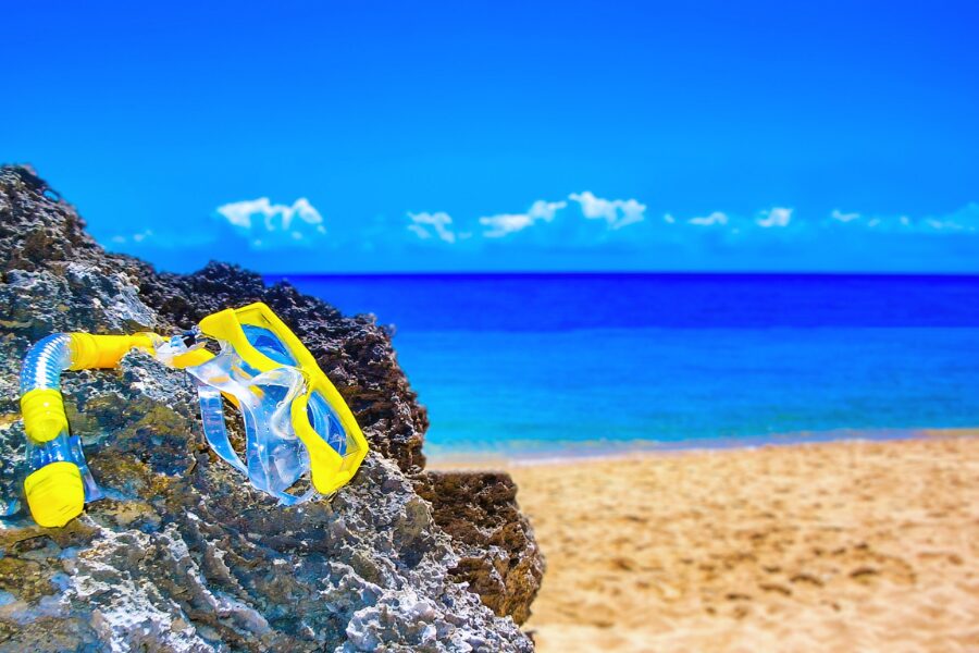 シュノーケリング シュノーケル 海