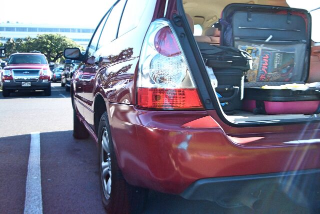 ホノルル空港　レンタカー