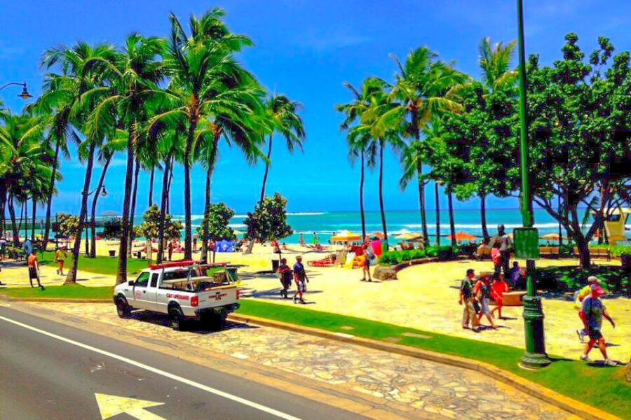 ホノルル　風景