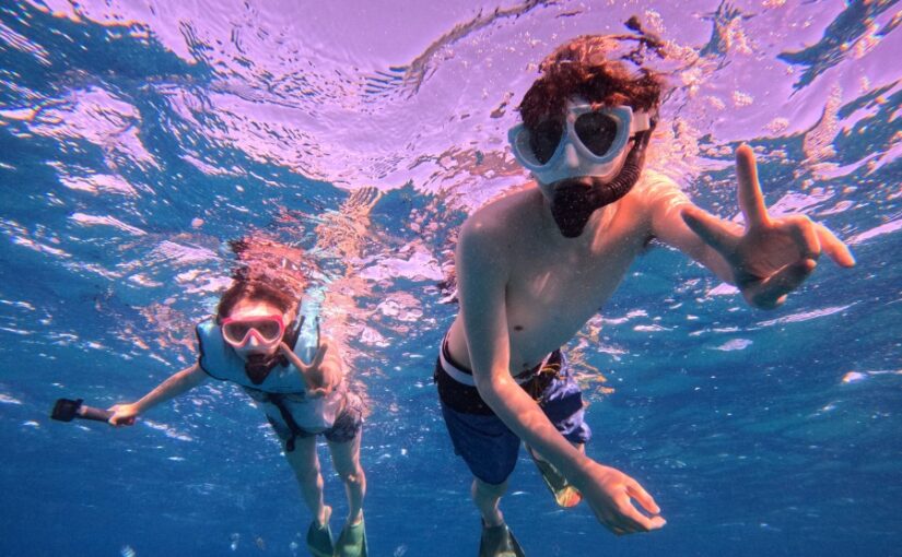 ハワイ　オアフ島　ハナウマ湾　シュノーケリング