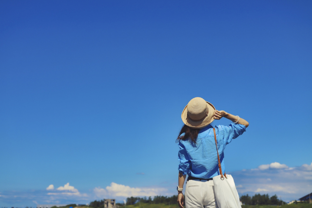 一人旅　ひとり旅　女性